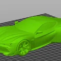Mô hình 3D Alfa Romeo GTV Futura GT4 huyền thoại cho anh em sưu tầm - Thumbnail 1