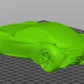 Mô hình 3D Alfa Romeo GTV Futura GT4 huyền thoại cho anh em sưu tầm - Thumbnail 3