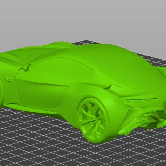 Mô hình 3D Alfa Romeo GTV Futura GT4 huyền thoại cho anh em sưu tầm