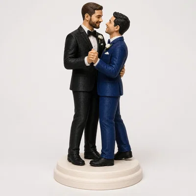 Mô hình in 3D cặp đôi nam khiêu vũ (Dancing Love Man) tinh tế