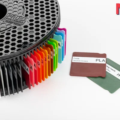 Prusament Spool - Bộ tổ chức mẫu nhựa (Swatch Organizer)