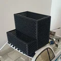 Khay cắm bút và tổ chức đồ dùng để bàn dạng lưới tổ ong tiện lợi - Thumbnail 1