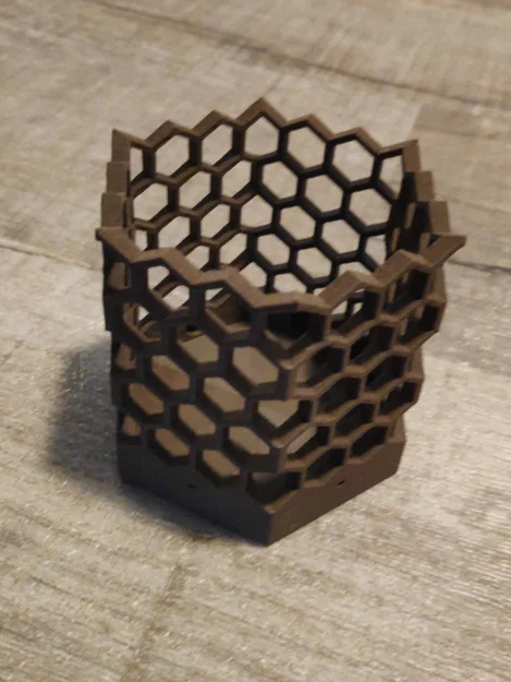 Ống Đựng Bút Lục Giác Honeycomb - Kết Nối Nam Châm - Image 3