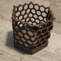 Ống Đựng Bút Lục Giác Honeycomb - Kết Nối Nam Châm - Thumbnail 3