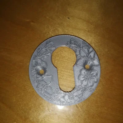 Mặt nạ che ổ khóa cửa trang trí độc đáo (Lock Cover 2)