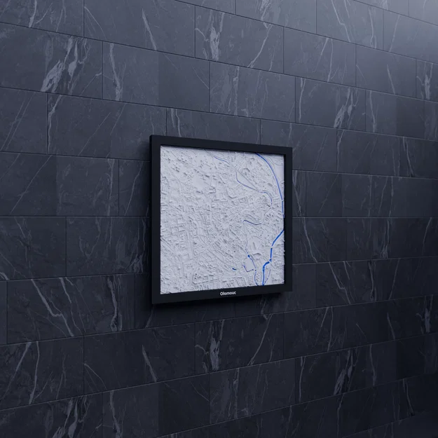 Olomouc, Cộng hòa Séc - Mô hình địa hình 3D - Image 7