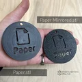 Bộ thẻ phân loại rác in 3D (File STL) - Tái chế, hữu cơ, giấy, nhựa - Thumbnail 3