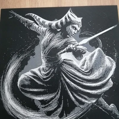 Mô hình Hueforge Ahsoka