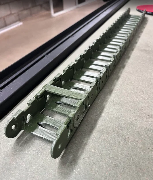 Máng cáp Drag Chain cho máy CNC 50x20mm in 3D tiện lợi - Image 1