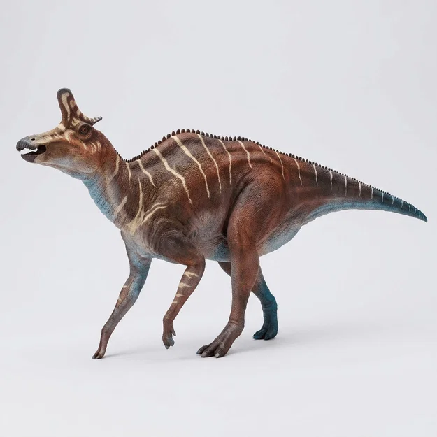 Mô hình 3D Khủng long Lambeosaurus trang trí độc đáo - Image 1