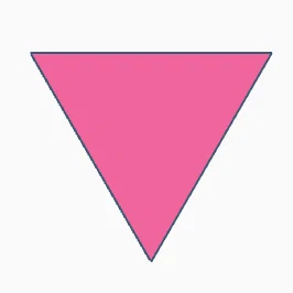 Mô hình hình học tam giác (Triangle) 3D cho mọi dự án in