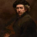 Mô hình 3D Tượng chân dung tự họa Rembrandt (1659) nghệ thuật - Thumbnail 2