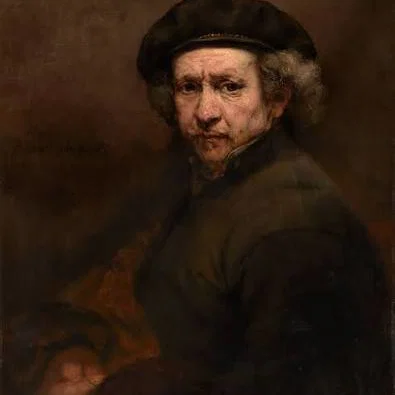 Mô hình 3D Tượng chân dung tự họa Rembrandt (1659) nghệ thuật