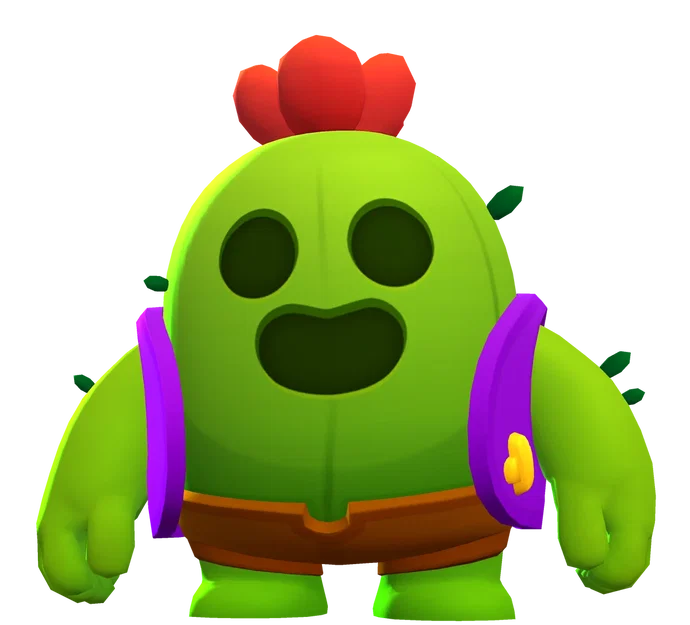 Mô hình trang trí dây giày Spike Brawl Stars in 3D độc đáo - Image 1