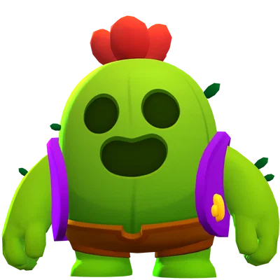 Mô hình trang trí dây giày Spike Brawl Stars in 3D độc đáo