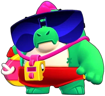 Phụ kiện trang trí dây giày hình Buzz Brawl Stars cực chất - Image 1
