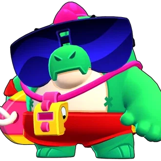 Phụ kiện trang trí dây giày hình Buzz Brawl Stars cực chất