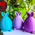 Mô hình chú thỏ nhỏ (Cute Little Bunny) dễ thương cho in 3D - Thumbnail 1