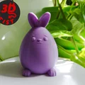 Mô hình chú thỏ nhỏ (Cute Little Bunny) dễ thương cho in 3D - Thumbnail 3