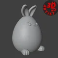 Mô hình chú thỏ nhỏ (Cute Little Bunny) dễ thương cho in 3D - Thumbnail 7