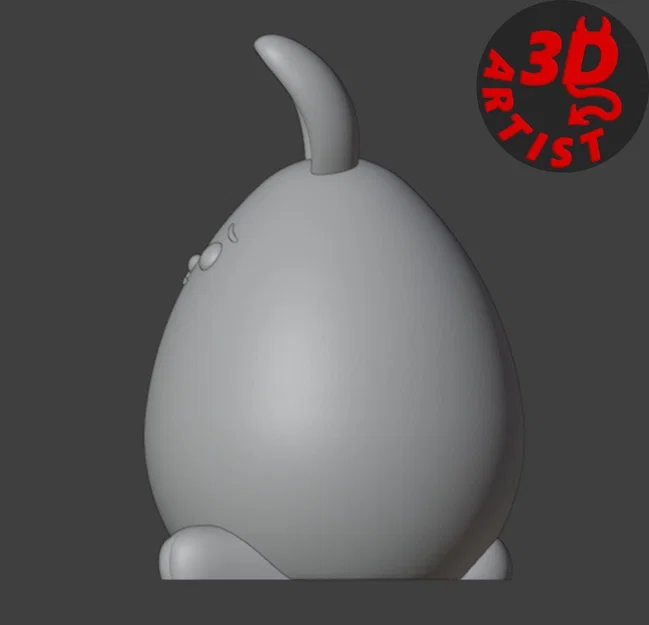 Mô hình chú thỏ nhỏ (Cute Little Bunny) dễ thương cho in 3D - Image 9