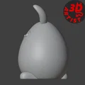 Mô hình chú thỏ nhỏ (Cute Little Bunny) dễ thương cho in 3D - Thumbnail 9