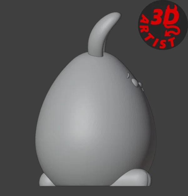 Mô hình chú thỏ nhỏ (Cute Little Bunny) dễ thương cho in 3D - Image 11