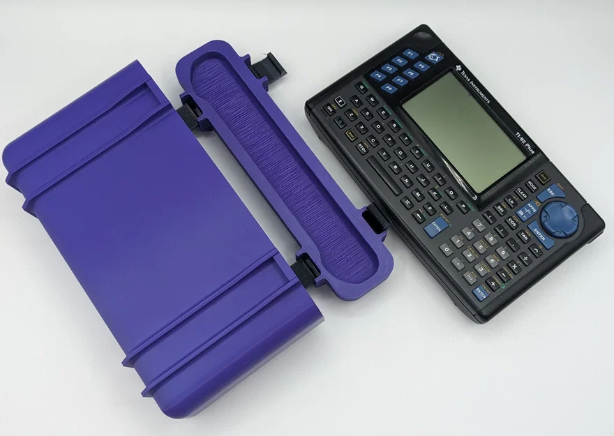 Vỏ bảo vệ có chốt cài TI-92 + Phiên bản vỏ trống - Image 1