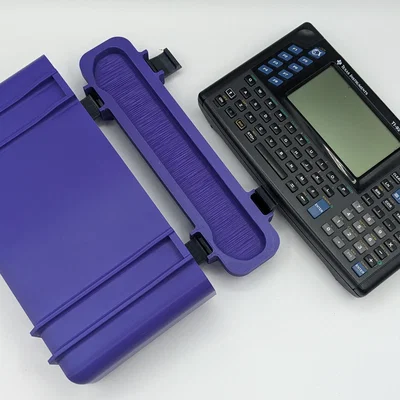 Vỏ bảo vệ có chốt cài TI-92 + Phiên bản vỏ trống