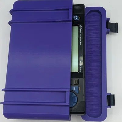 Vỏ bảo vệ có chốt cài TI-92 + Phiên bản vỏ trống