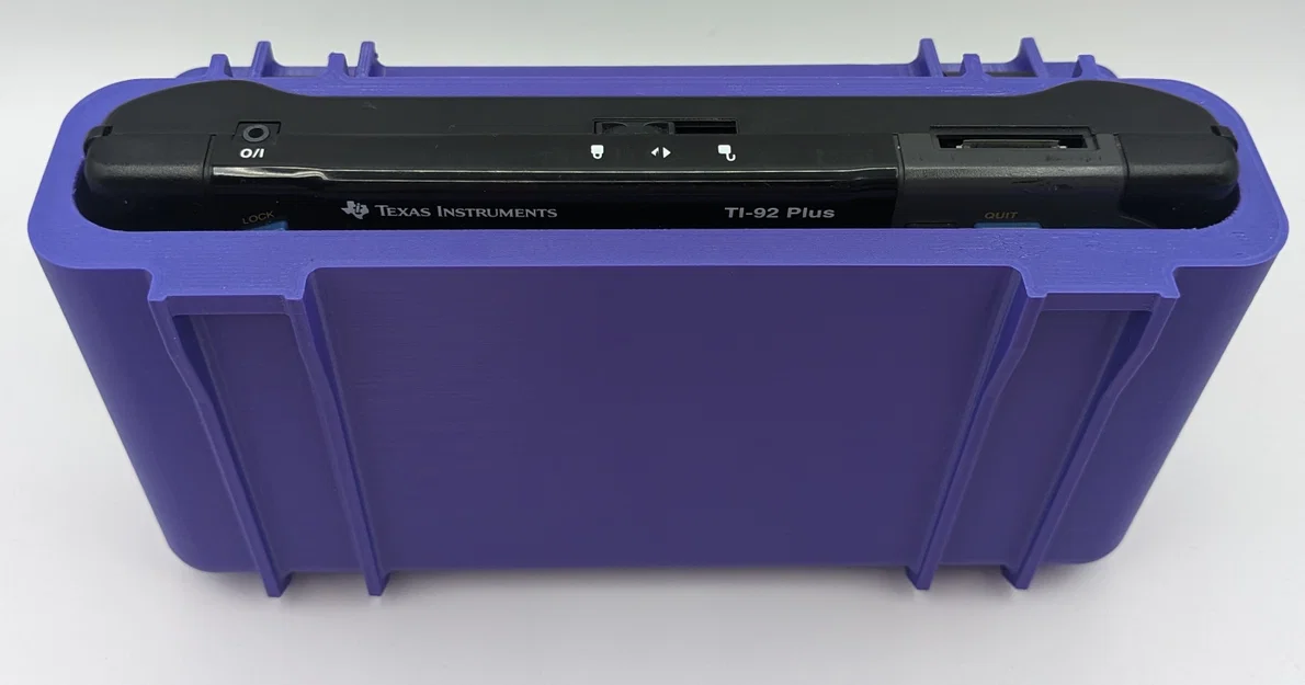 Vỏ bảo vệ có chốt cài TI-92 + Phiên bản vỏ trống - Image 3