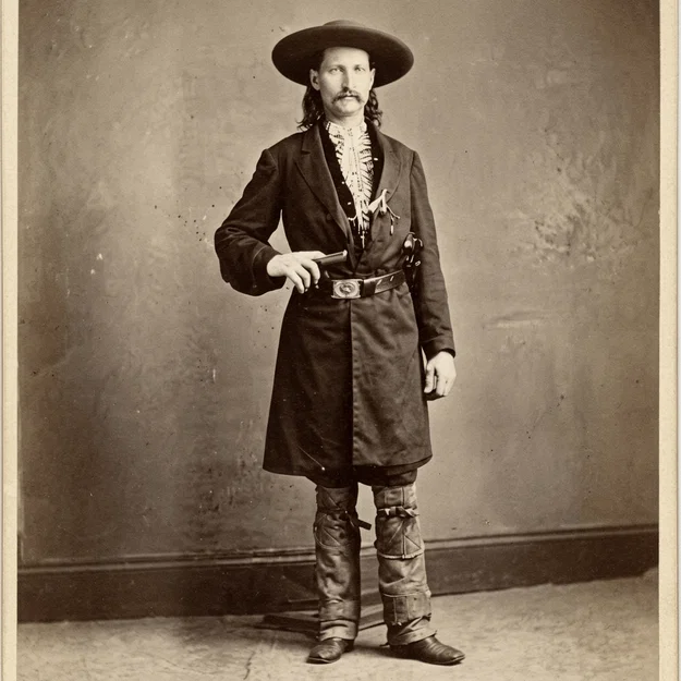 Mô hình in 3D tay súng miền Tây huyền thoại Wild Bill Hickok - Image 2