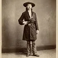 Mô hình in 3D tay súng miền Tây huyền thoại Wild Bill Hickok - Thumbnail 2