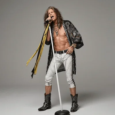 Mô hình 3D Steven Tyler (Aerosmith) độc đáo cho người yêu nhạc Rock