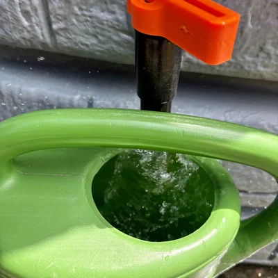 Bộ gia cố vòi nước thùng chứa (Rain Barrel Tap Reinforcement) 3D