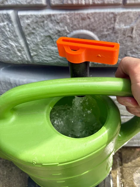 Bộ gia cố vòi nước thùng chứa (Rain Barrel Tap Reinforcement) 3D - Image 2