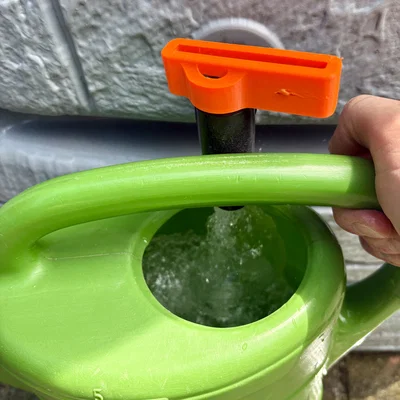 Bộ gia cố vòi nước thùng chứa (Rain Barrel Tap Reinforcement) 3D