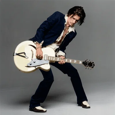 Mô hình 3D huyền thoại guitar Joe Perry - Aerosmith cực chất