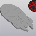 Bộ mô hình in 3D Knight's Helmet: Miếng lót cốc và móc khóa - Thumbnail 5