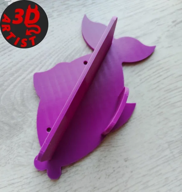 Kệ treo tường hình cá 3D độc đáo trang trí nội thất cực xinh - Image 6