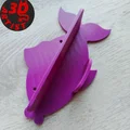 Kệ treo tường hình cá 3D độc đáo trang trí nội thất cực xinh - Thumbnail 6