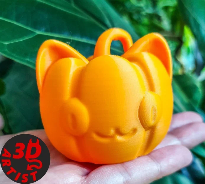 Mô hình trang trí bí ngô hình mèo đáng yêu cho Halloween - Image 1