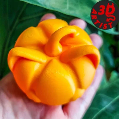 Mô hình trang trí bí ngô hình mèo đáng yêu cho Halloween