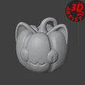 Mô hình trang trí bí ngô hình mèo đáng yêu cho Halloween - Thumbnail 6