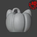 Mô hình trang trí bí ngô hình mèo đáng yêu cho Halloween - Thumbnail 8