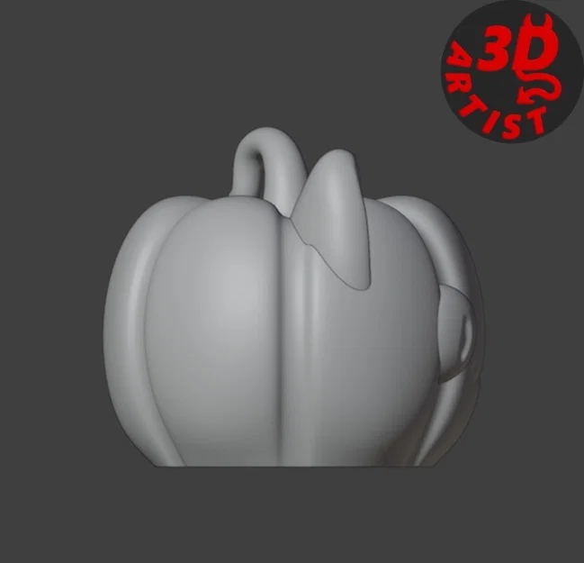Mô hình trang trí bí ngô hình mèo đáng yêu cho Halloween - Image 9