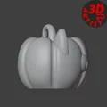Mô hình trang trí bí ngô hình mèo đáng yêu cho Halloween - Thumbnail 9