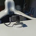 Ngàm gắn nam châm cho RunCam Thumb2 / ActionCam trên nắp capo Velomobile (FreeCAD) - Thumbnail 1