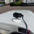 Ngàm gắn nam châm cho RunCam Thumb2 / ActionCam trên nắp capo Velomobile (FreeCAD) - Thumbnail 2