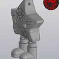 Mô hình 3D ngôi sao trang trí Giáng sinh có khớp cử động linh hoạt - Thumbnail 4